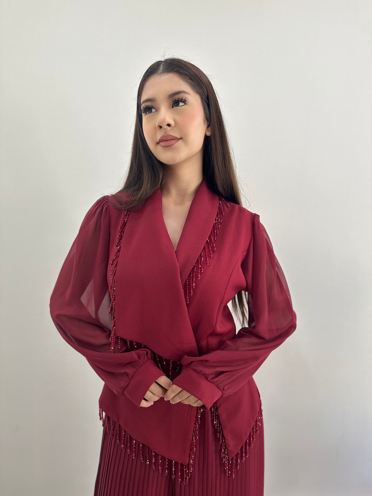 Chocolate Brown Blazer Jumpsuit