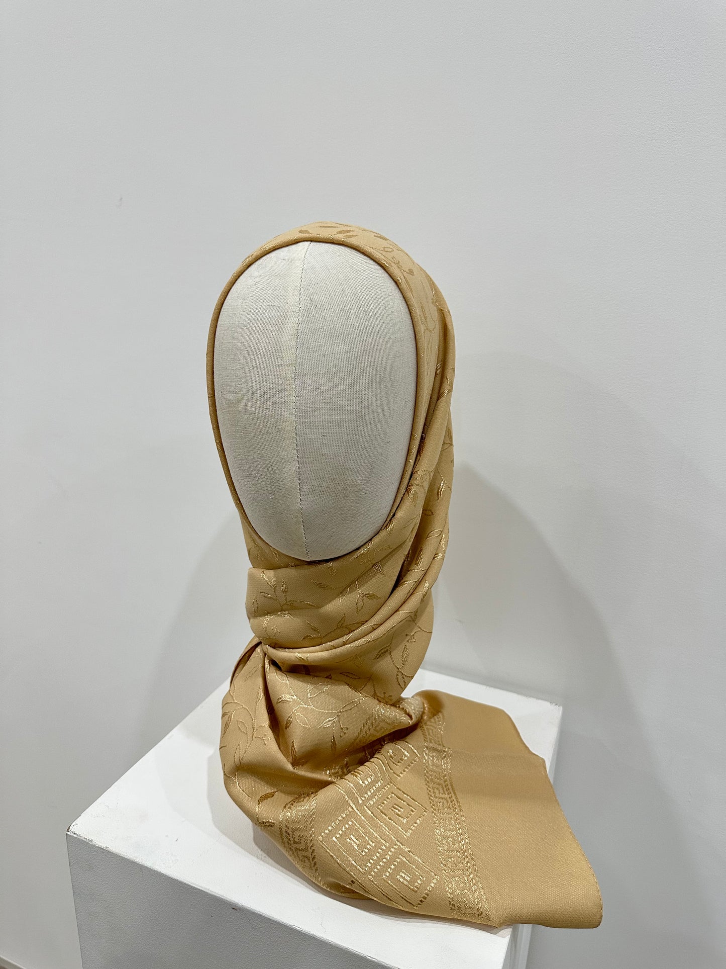 Long Paisley Scarves| Golden