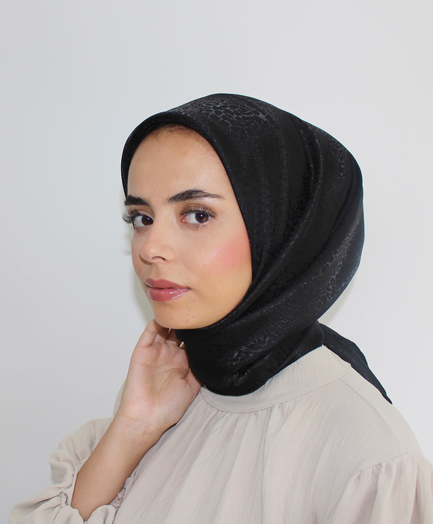 Premium Silk Hijabs | Black