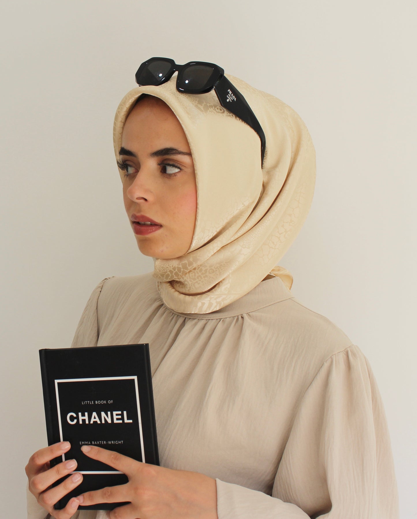 Premium Silk Hijabs | Cream